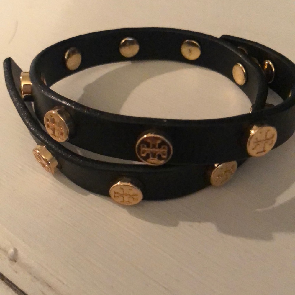 Tory Burch Leather wrap bracelet